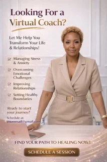 Finding You Coaching announcement — virtual life and relationship coaching with Sharon Terry